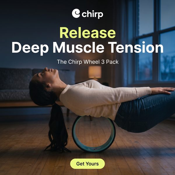 Chirp spec ad: Release Deep Muscle Tension.